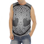 Celtic Knot Tree Of Life Print Men's Fitness Tank Top