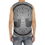 Celtic Knot Tree Of Life Print Men's Fitness Tank Top