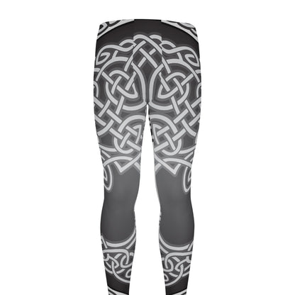 Celtic Knot Tree Of Life Print Men's leggings