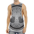Celtic Knot Tree Of Life Print Men's Muscle Tank Top