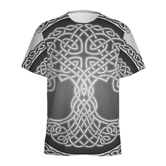Celtic Knot Tree Of Life Print Men's Sports T-Shirt