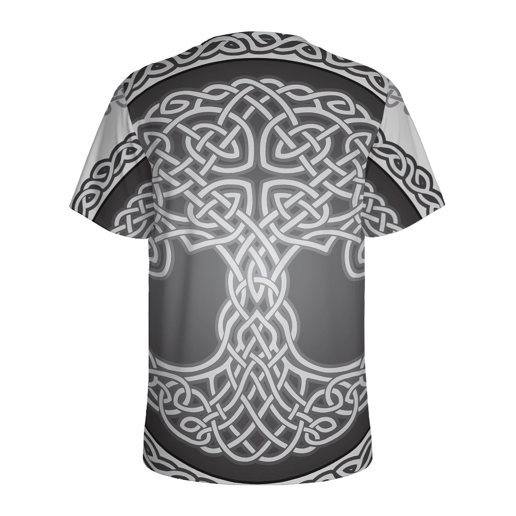 Celtic Knot Tree Of Life Print Men's Sports T-Shirt