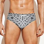 Celtic Knot Tree Of Life Print Men's Swim Briefs
