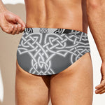 Celtic Knot Tree Of Life Print Men's Swim Briefs