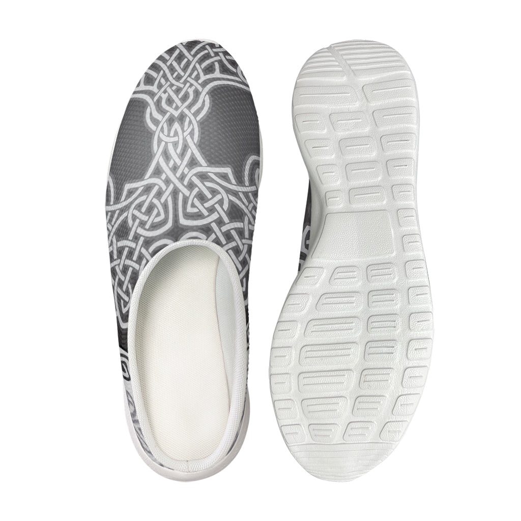 Celtic Knot Tree Of Life Print Mesh Casual Shoes