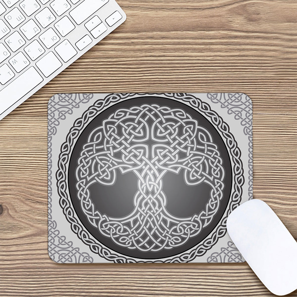 Celtic Knot Tree Of Life Print Mouse Pad