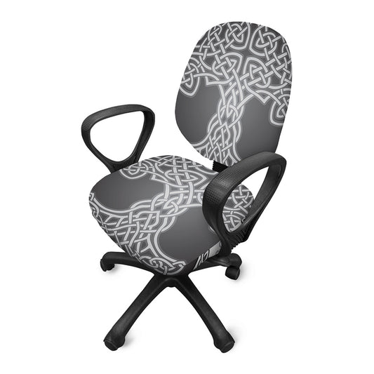 Celtic Knot Tree Of Life Print Office Chair Cover