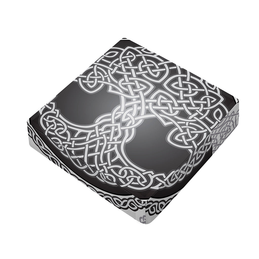 Celtic Knot Tree Of Life Print Outdoor Seat Cushion Cover