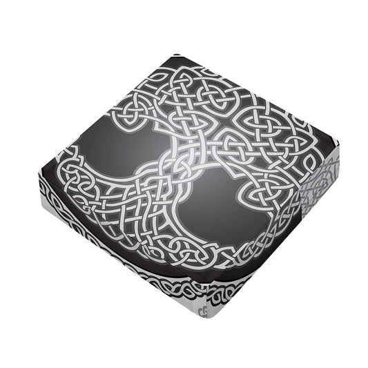 Celtic Knot Tree Of Life Print Outdoor Seat Cushion Cover