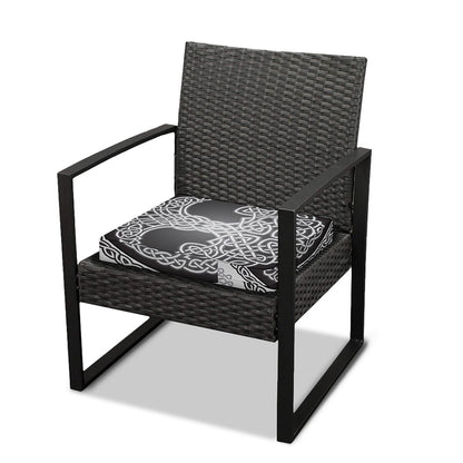 Celtic Knot Tree Of Life Print Outdoor Seat Cushion Cover