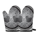 Celtic Knot Tree Of Life Print Oven Mitts