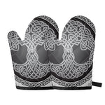 Celtic Knot Tree Of Life Print Oven Mitts