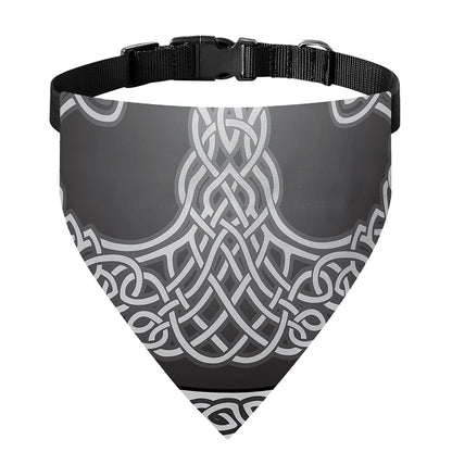 Celtic Knot Tree Of Life Print Over The Collar Dog Bandana