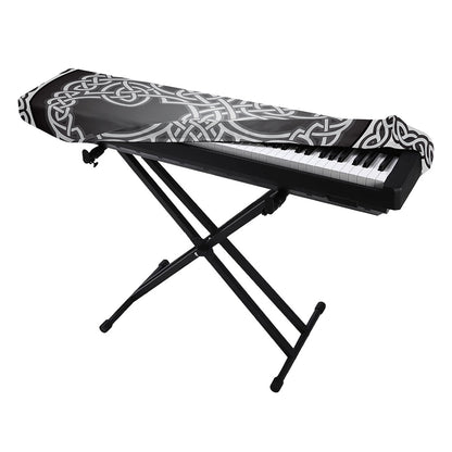 Celtic Knot Tree Of Life Print Piano Keyboard Cover