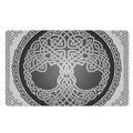 Celtic Knot Tree Of Life Print Polyester Doormat
