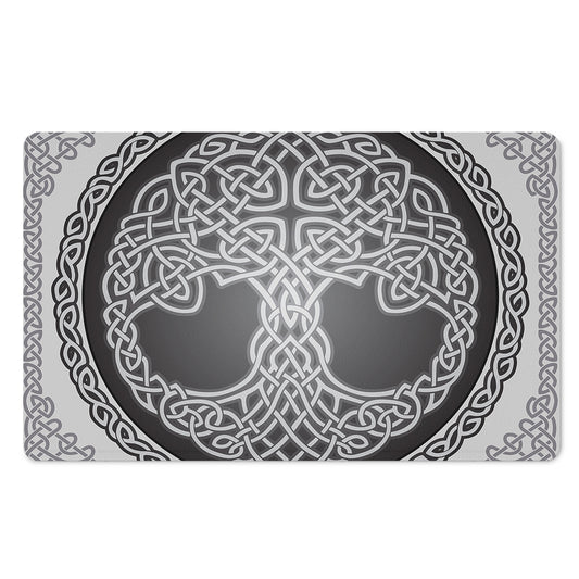 Celtic Knot Tree Of Life Print Polyester Doormat
