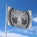 Celtic Knot Tree Of Life Print Polyester Flag