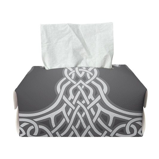 Celtic Knot Tree Of Life Print Rectangle Tissue Box Cover