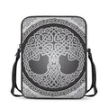 Celtic Knot Tree Of Life Print Rectangular Crossbody Bag