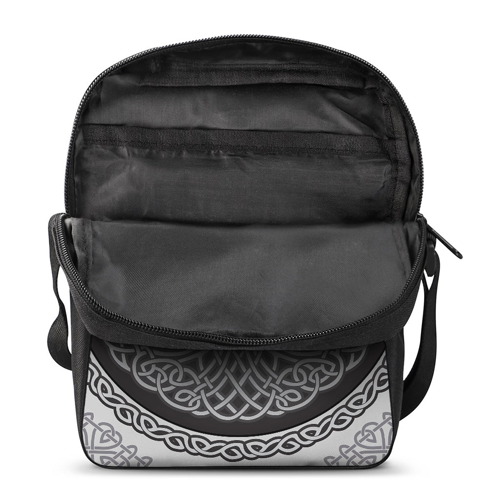 Celtic Knot Tree Of Life Print Rectangular Crossbody Bag