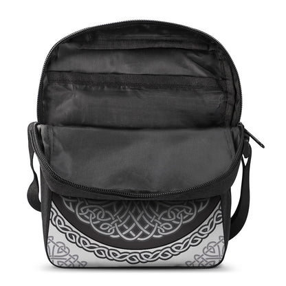 Celtic Knot Tree Of Life Print Rectangular Crossbody Bag