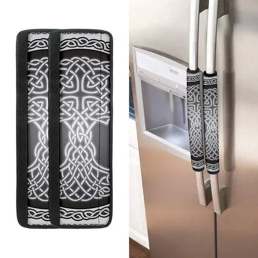 Celtic Knot Tree Of Life Print Refrigerator Handle Covers