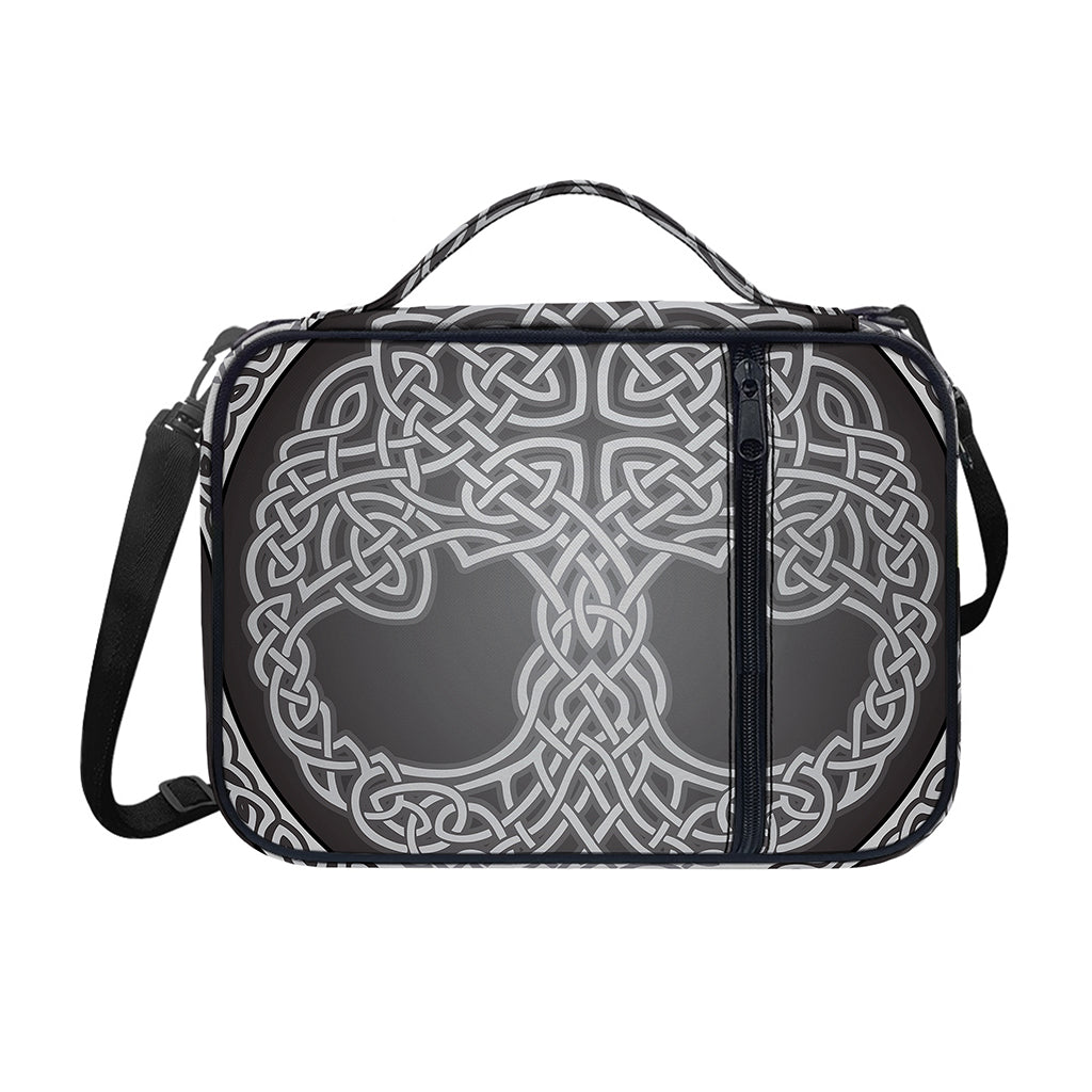 Celtic Knot Tree Of Life Print Shoulder Strap Bible Bag