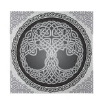 Celtic Knot Tree Of Life Print Silk Bandana