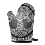 Celtic Knot Tree Of Life Print Single Oven Mitt