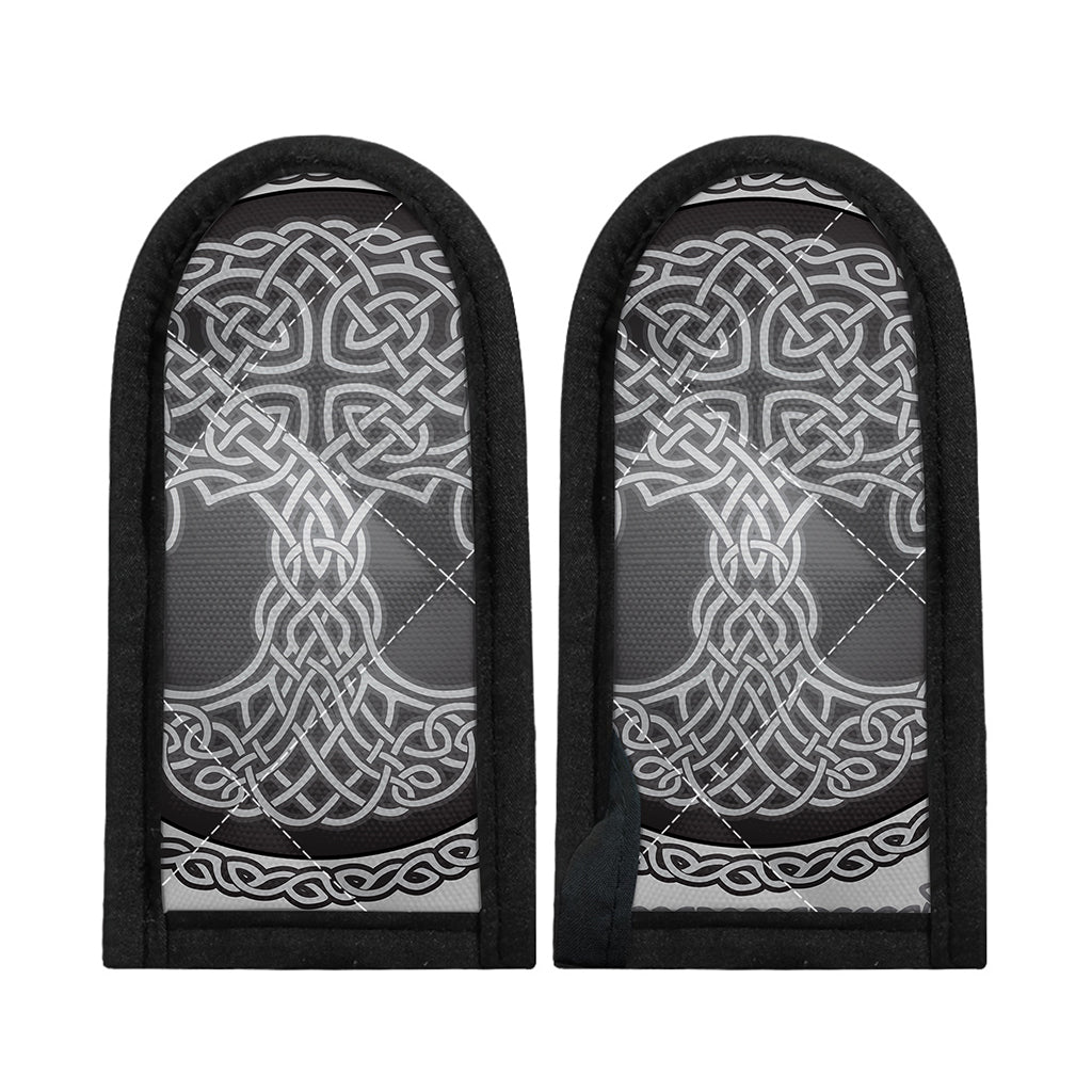 Celtic Knot Tree Of Life Print Skillet Handle Cover