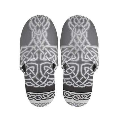 Celtic Knot Tree Of Life Print Slippers