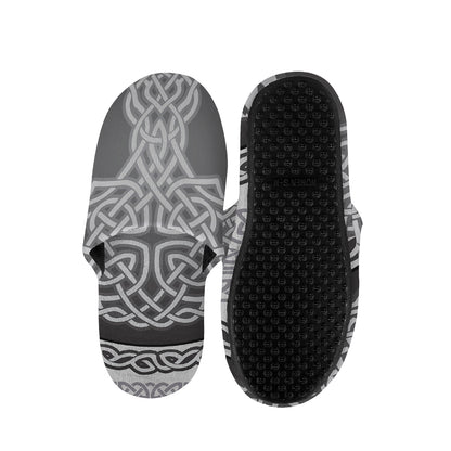 Celtic Knot Tree Of Life Print Slippers