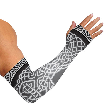 Celtic Knot Tree Of Life Print Sun Protection Arm Sleeves