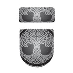 Celtic Knot Tree Of Life Print Toilet Lid And Tank Cover Set