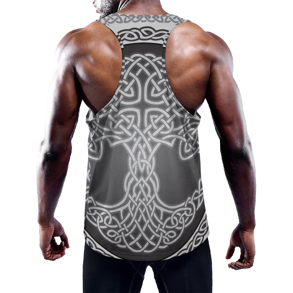 Celtic Knot Tree Of Life Print Training Tank Top