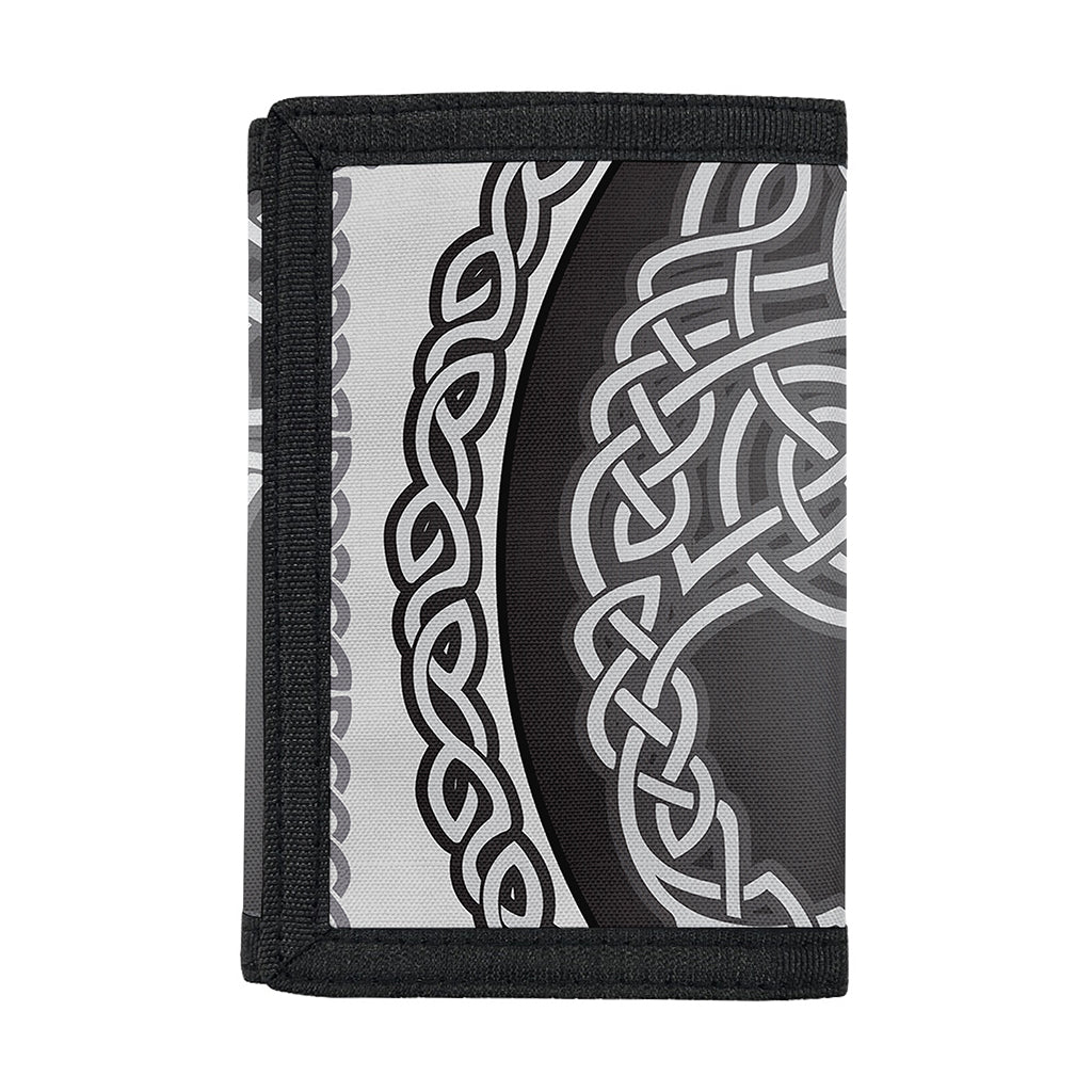 Celtic Knot Tree Of Life Print Trifold Wallet