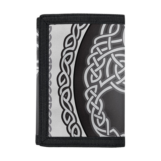Celtic Knot Tree Of Life Print Trifold Wallet