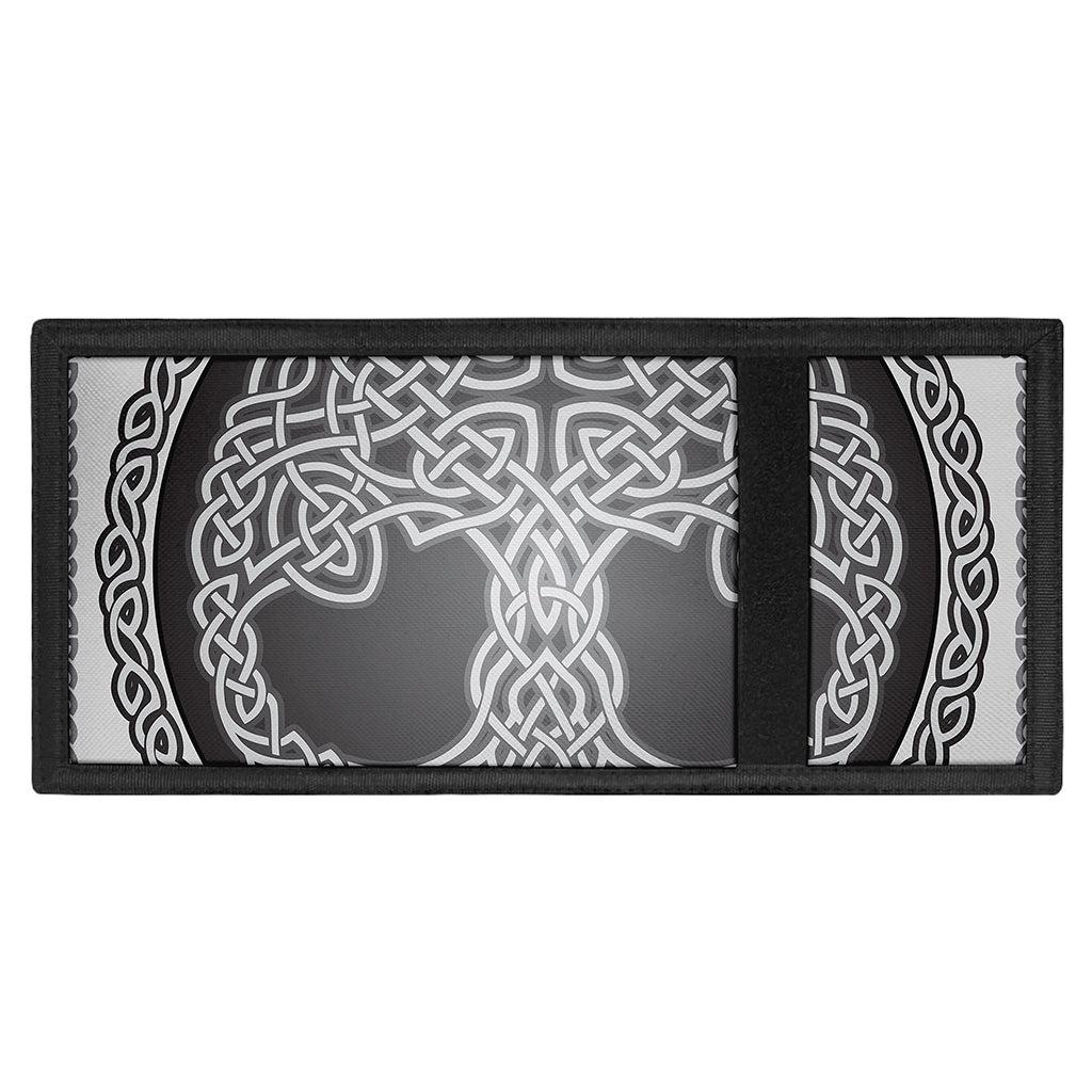 Celtic Knot Tree Of Life Print Trifold Wallet