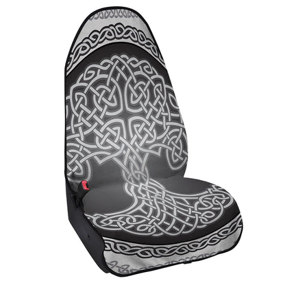 Celtic Knot Tree Of Life Print Waterproof Car Seat Cover