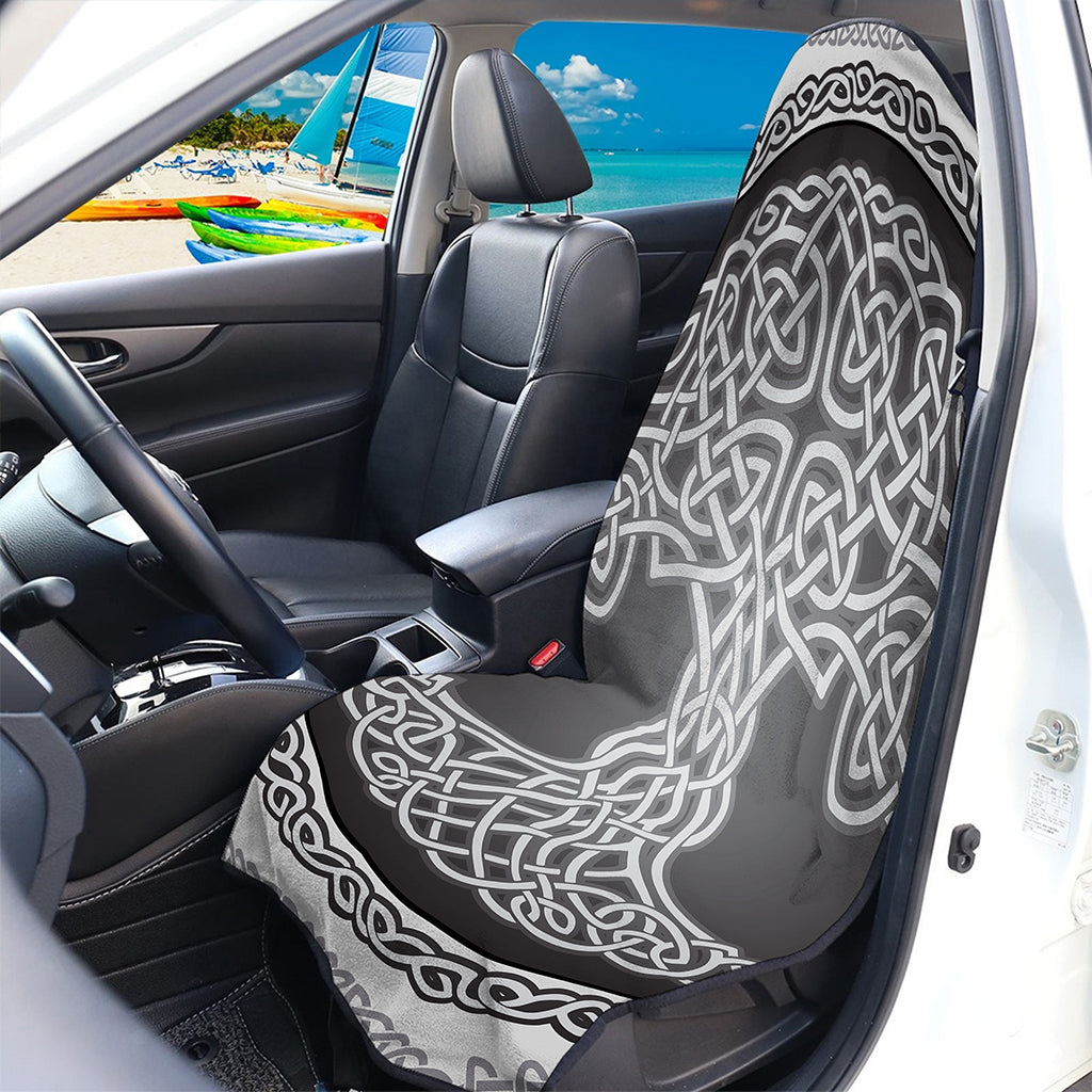 Celtic Knot Tree Of Life Print Waterproof Car Seat Cover