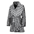 Celtic Knot Tree Of Life Print Women's Bathrobe