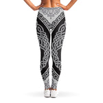 Celtic Knot Tree Of Life Print Women's Leggings
