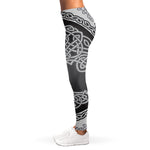 Celtic Knot Tree Of Life Print Women's Leggings