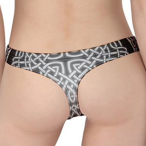 Celtic Knot Tree Of Life Print Women's Thong