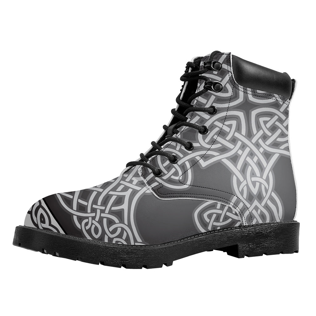 Celtic Knot Tree Of Life Print Work Boots