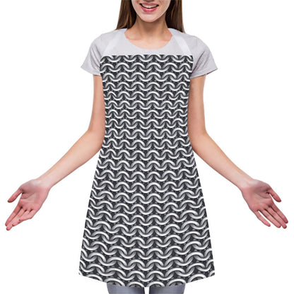 Chainmail Print Adjustable Apron