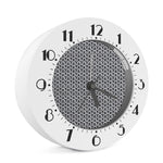Chainmail Print Alarm Clock