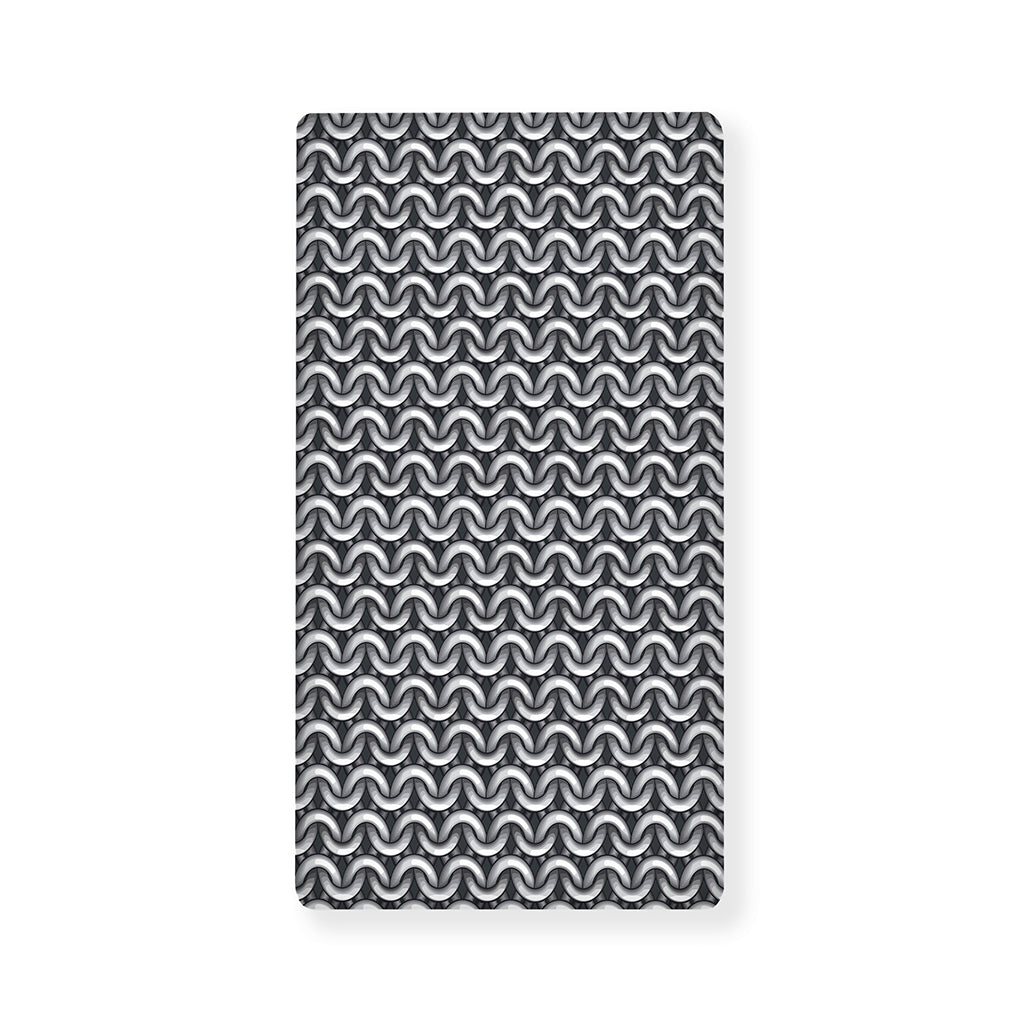 Chainmail Print Baby Crib Sheet