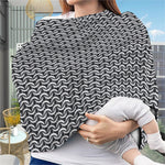 Chainmail Print Baby Seat Cover