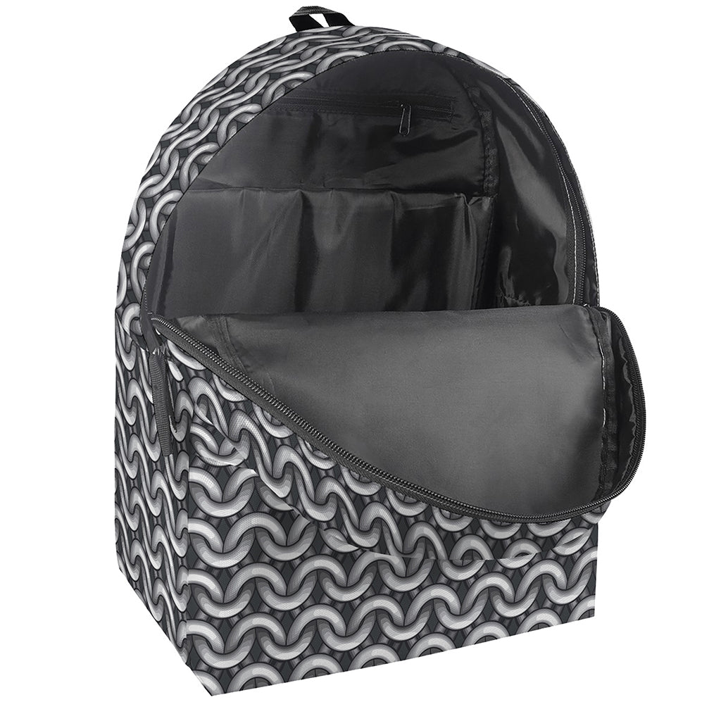 Chainmail Print Backpack